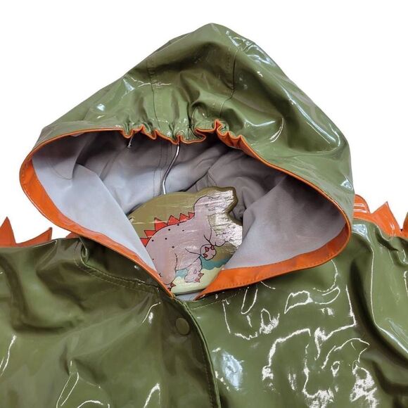 Kidorable dinosaur raincoat and hanger 6/6x - Picture 3 of 7
